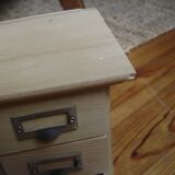 small wooden drawer unit