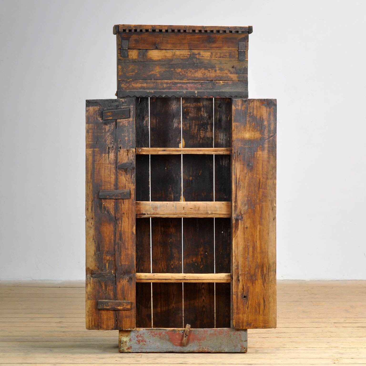 Wabi-sabi cabinet, 1880s