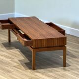 Walter Cornell Walnut Low Sideboard for Greaves & Thomas, 1960s