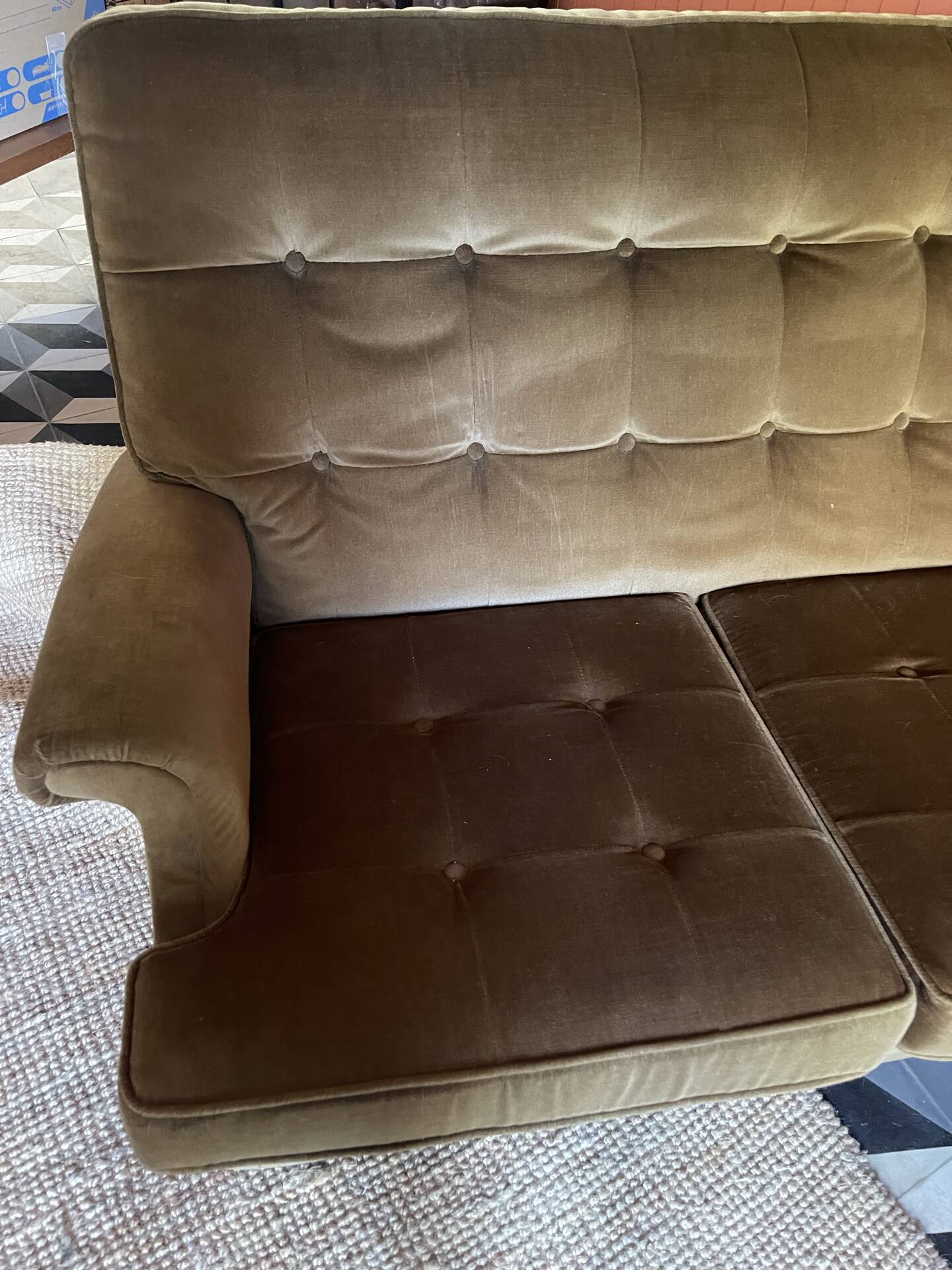 Canapé Parker Knoll vintage
