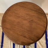Ancien guéridon ou table d’appoint en bois style Louis XV