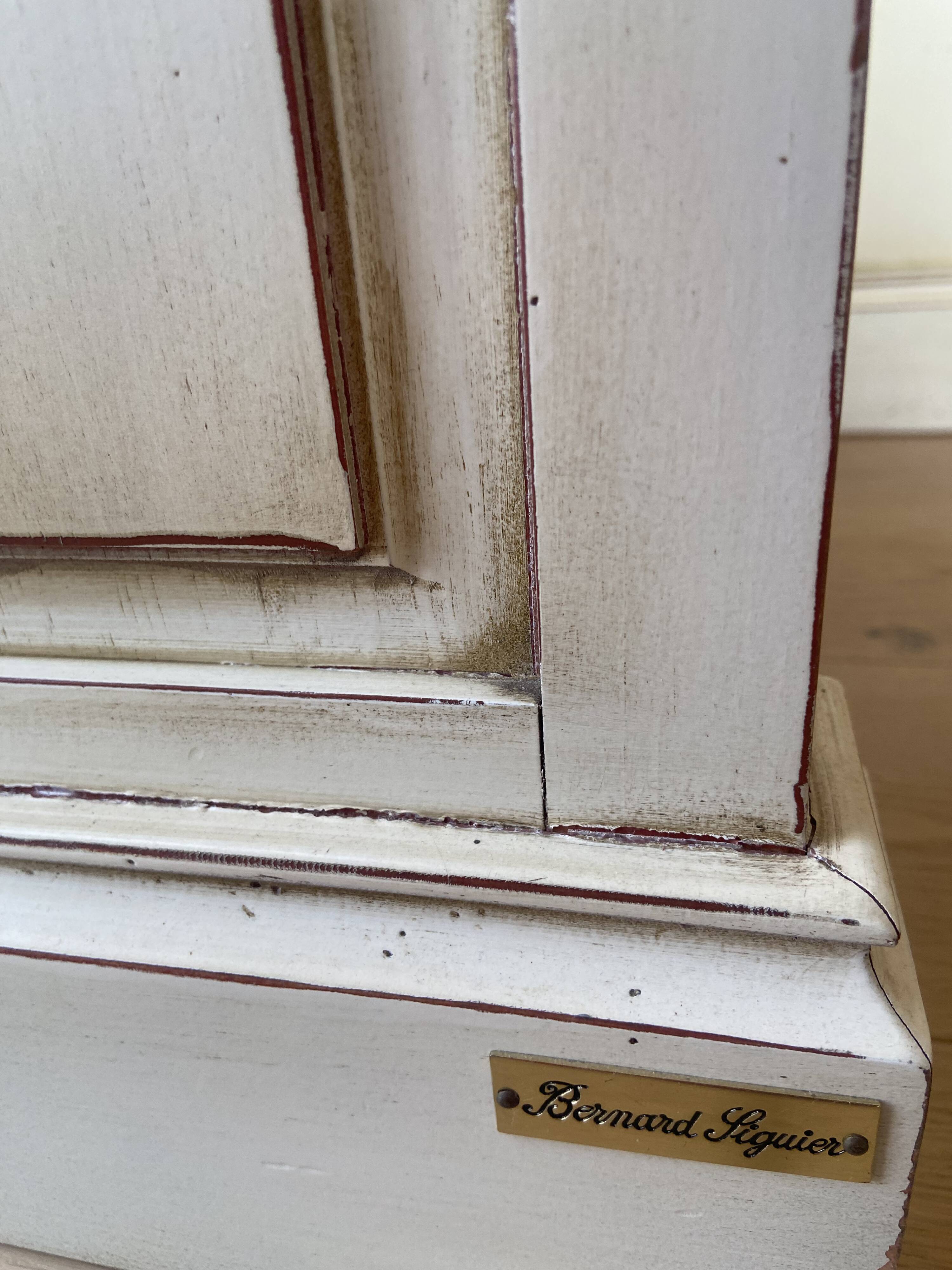 TV-library unit, signed Bernard Siguier, Belle-Hélène collection