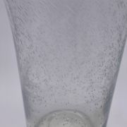 Large BIOT vase in bubble glass – Trumpet shape – 1960s – 29 cm