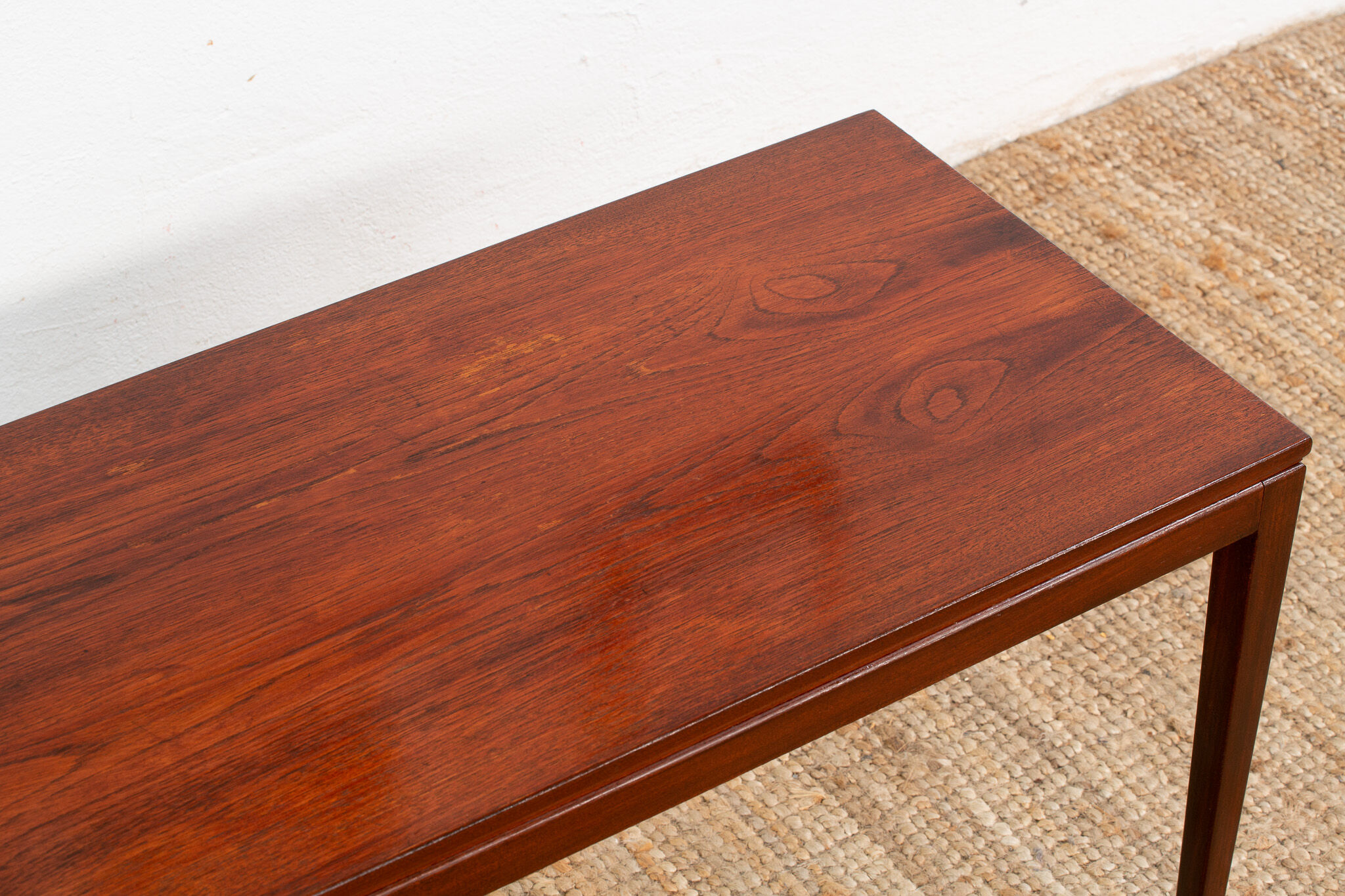 Vintage Scandinavian coffee table – 84 cm