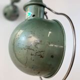 Old Jielde lamp 1965 green patina 101