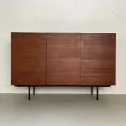 Buffet en teck par Pierre Guariche pour Meurop, 1961