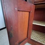 English display cabinet in mahogany