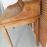 Secrétaire à gradin en chêne