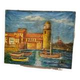 Oil on canvas Collioure