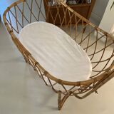 Rattan cradle