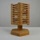 Pine table lamp by Pelle Snickare, Sweden, 1970s