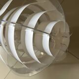 Brylle Jacobsen designer plastic lamp 70s