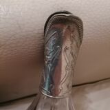 Manoir pewter duck wine carafe