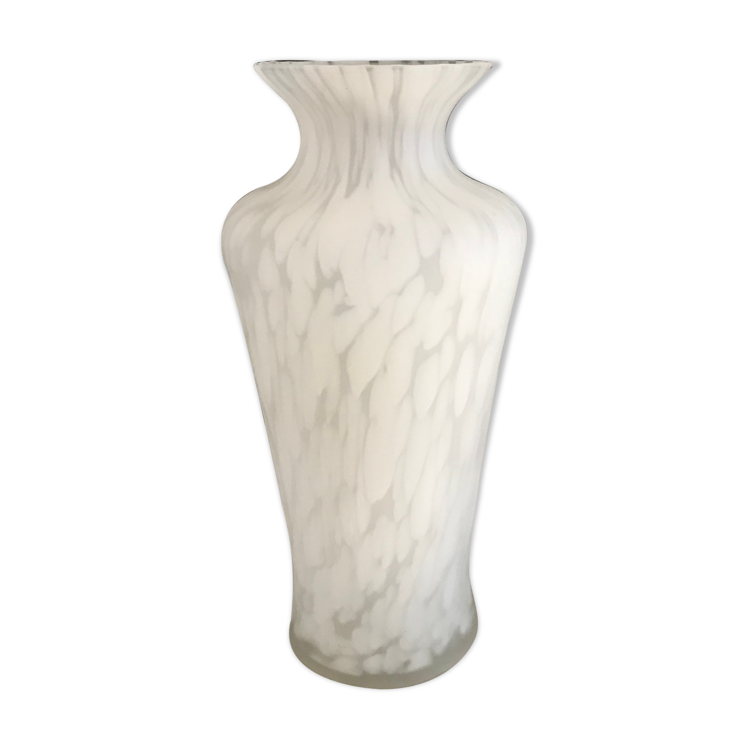 Vase verre de Clichy
