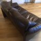 2-seater Maralunga leather sofa from Cassina