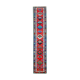 Handmade antique oriental red runner rug 80 cm x 396 cm