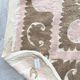 Vintage hand-embroidered tablecloth 137x142 cm