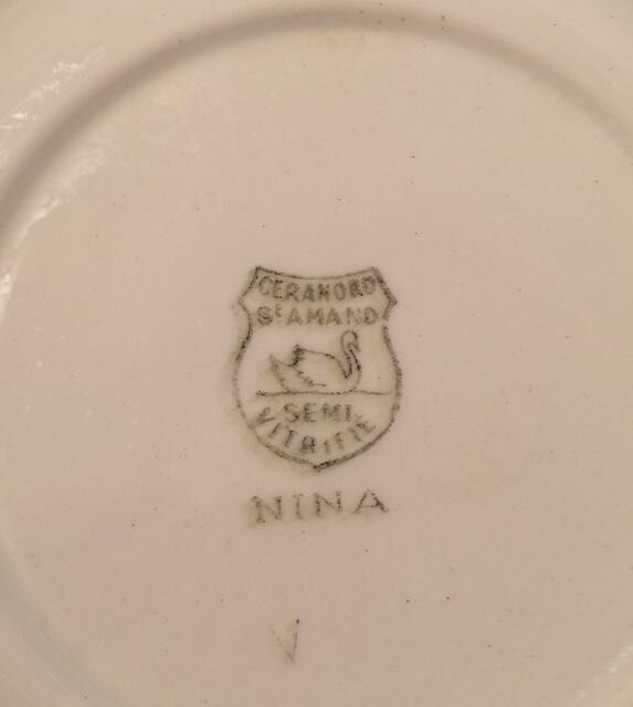 Assortment of six plates