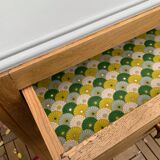 Art deco raw oak chest of drawers 1930