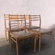 Série de 4 chaises scandinaves