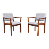 Mid-Century Danish Chairs, 1970s, Set of 2.