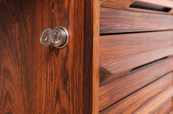 Bureau moderne du milieu du siècle, Norvège, années 1960, attribué à Torbjørn Afdal