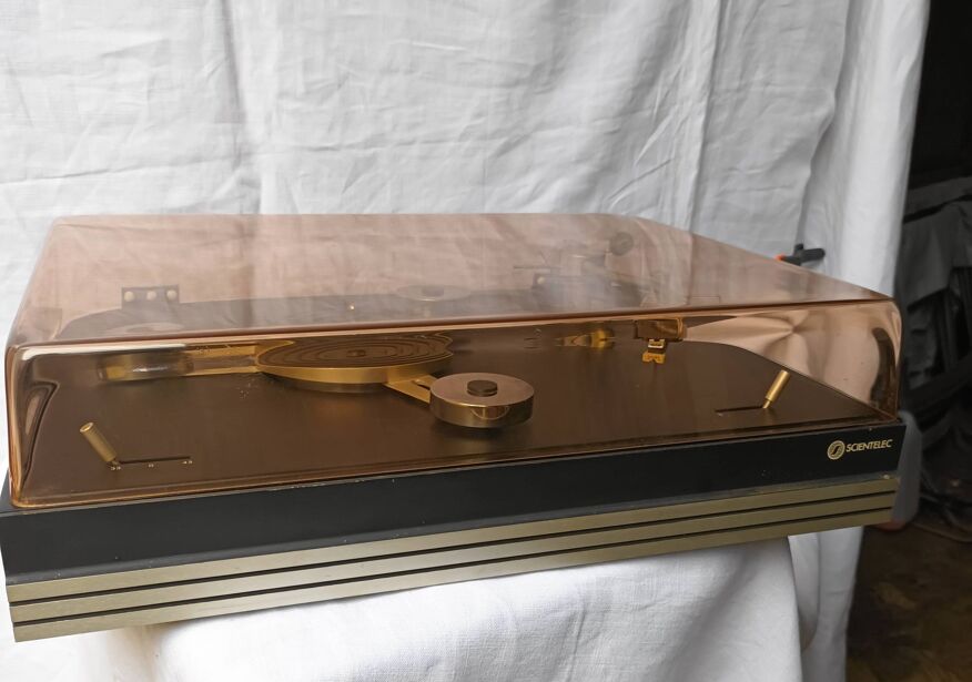Platine disque tripode scientelec des années 70 | Selency