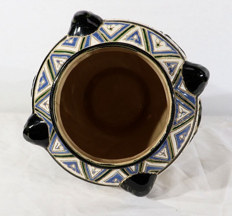 Glazed ceramic vase, china – 2nd part xixth