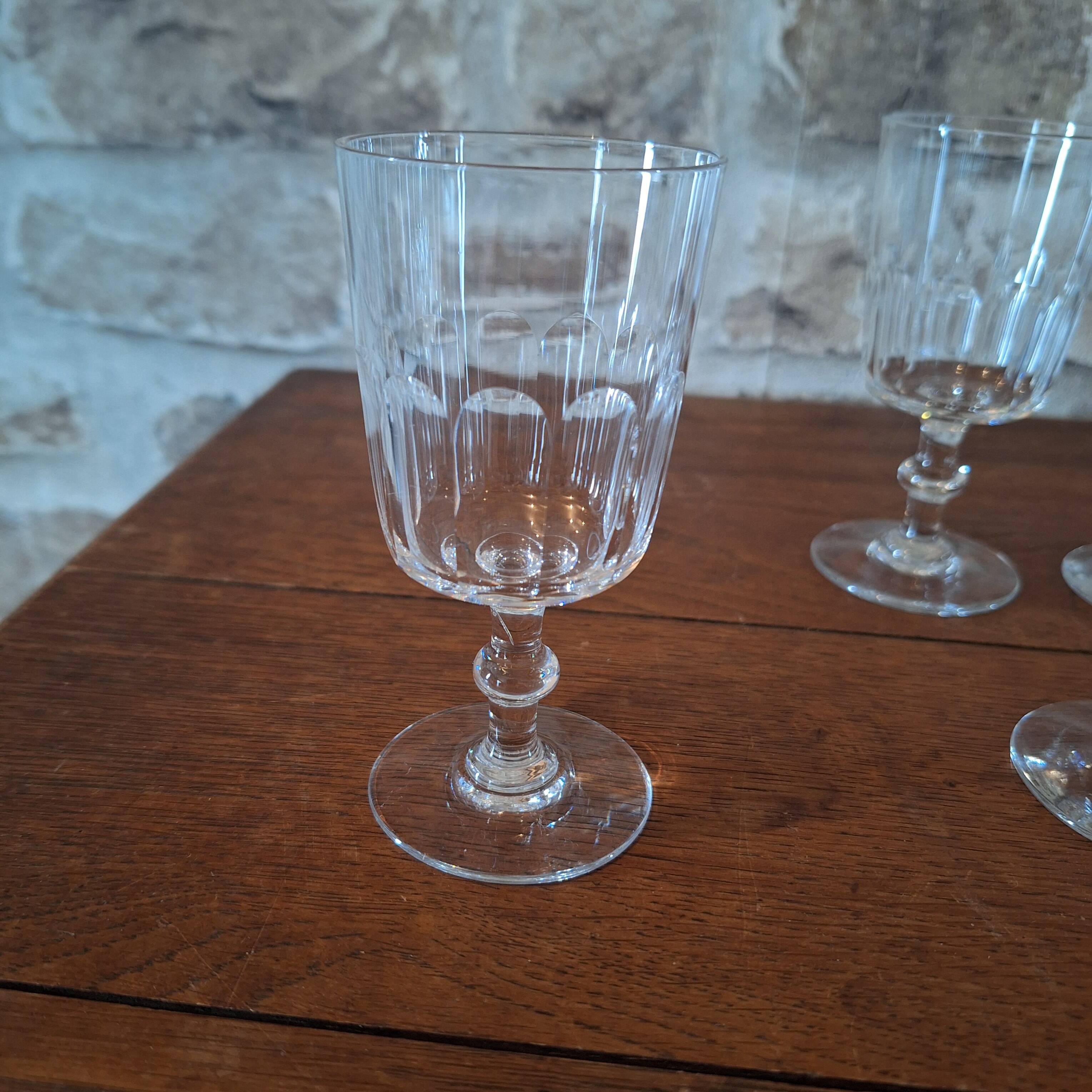 Crystal digestive glasses