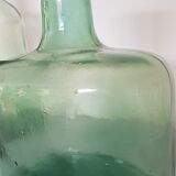 Bluish green bottle
