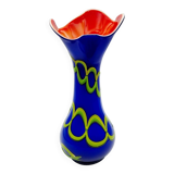 Darius Zarrin cobalt blue vase, 1960