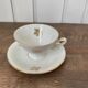 Bavarian porcelain coffee cup and saucer