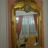 Fireplace mirror