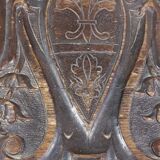 Small finely carved wooden chest, Renaissance style, 19th century, Tuscany