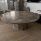 Table basse en pierre fossile Marbre