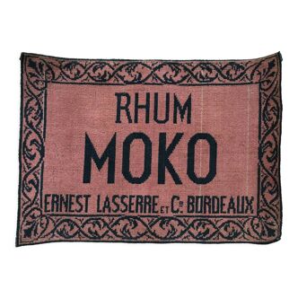 Panneau publicitaire rhum MOKO