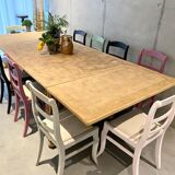 Firm table sanded extensions 260 cm