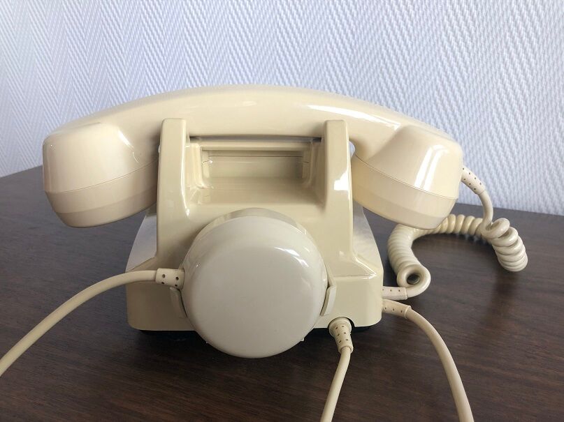 Socotel phone with keys from the 80s