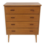 Scandinavian teak chest of drawers, Sweden, 1960