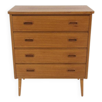 Scandinavian teak chest of drawers, Sweden, 1960