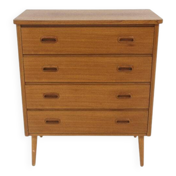 Scandinavian teak chest of drawers, Sweden, 1960