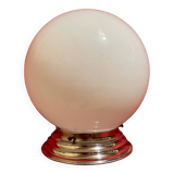 Vintage lamp or ceiling light, white opaline, 50s/60s