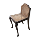 Vintage Wood & Cane Lounge Chair, 1950s