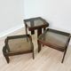 Set of 3 vintage nesting tables / gianfranco frattini for meblo / 1960s / mid-century