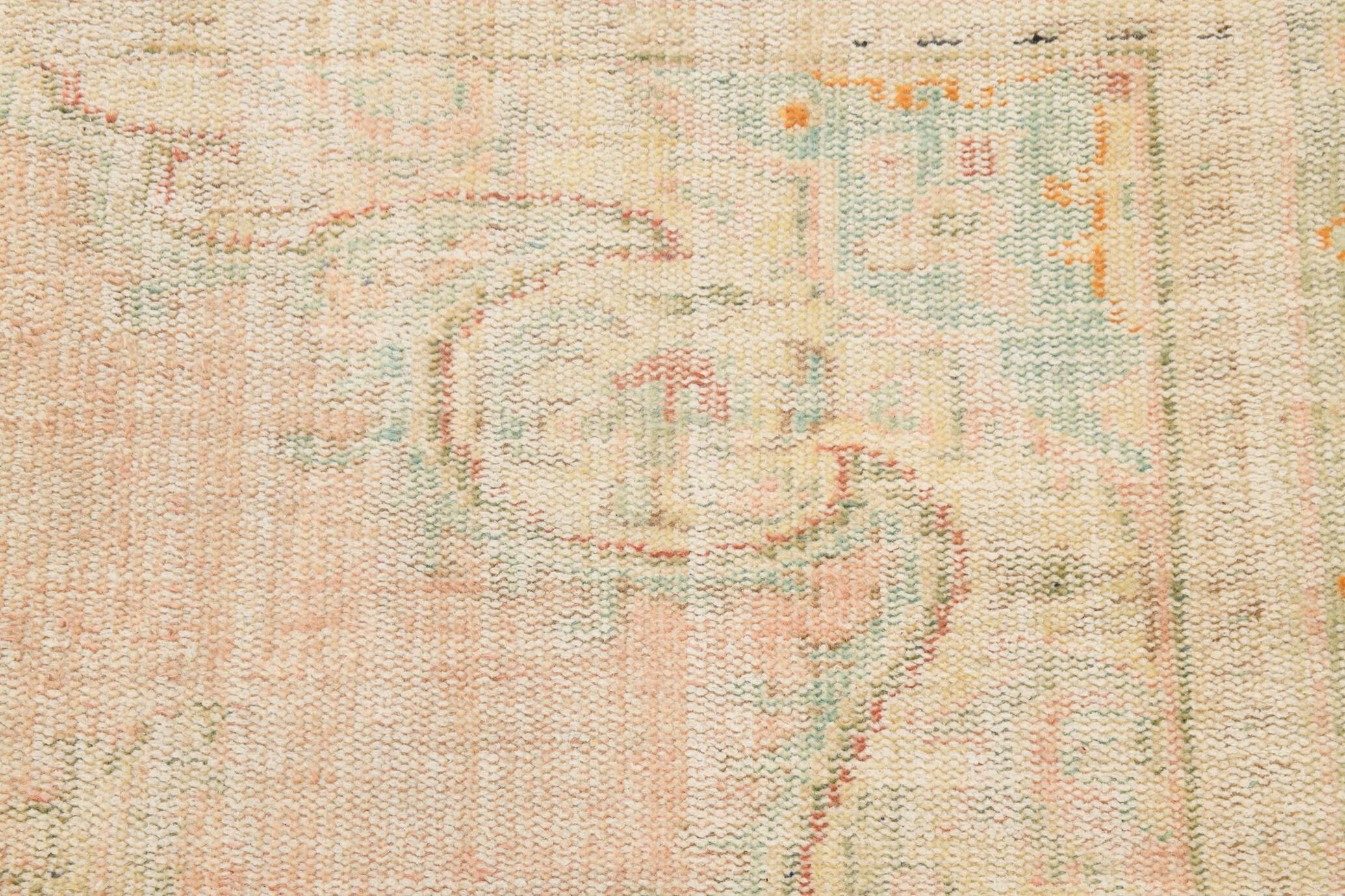 6x9 Tan Beige Classic Vintage Rug, 181x276