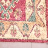 Purple vintage moroccan rug 212 CM X 343 CM