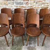 set of 8 chairs Baumann "Mondor"
