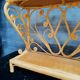 Rattan shelf