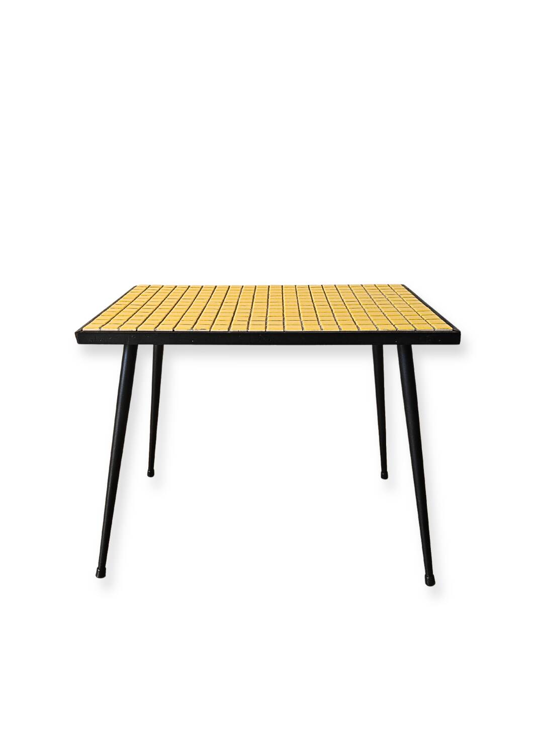 Table d'appoint en mosaïque du milieu du siècle