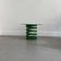 Table d'appoint space age verte
